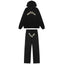 Sp5der Rhinestone Black Hoodie Tracksuit