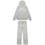 Sp5der Grey Rhinestone Tracksuit Set