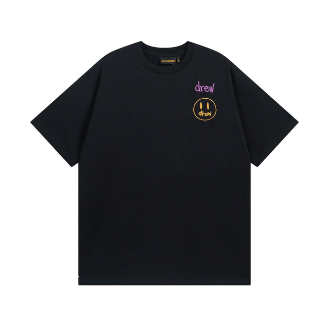 Drew House Drew Bieber Logo Short Sleeve Tee, Charcoal Black Hover Image