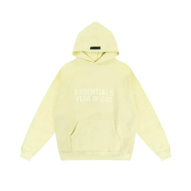 Fear of God Essentials Double Line Hoodie & Sweatpants Set Canary Main Image