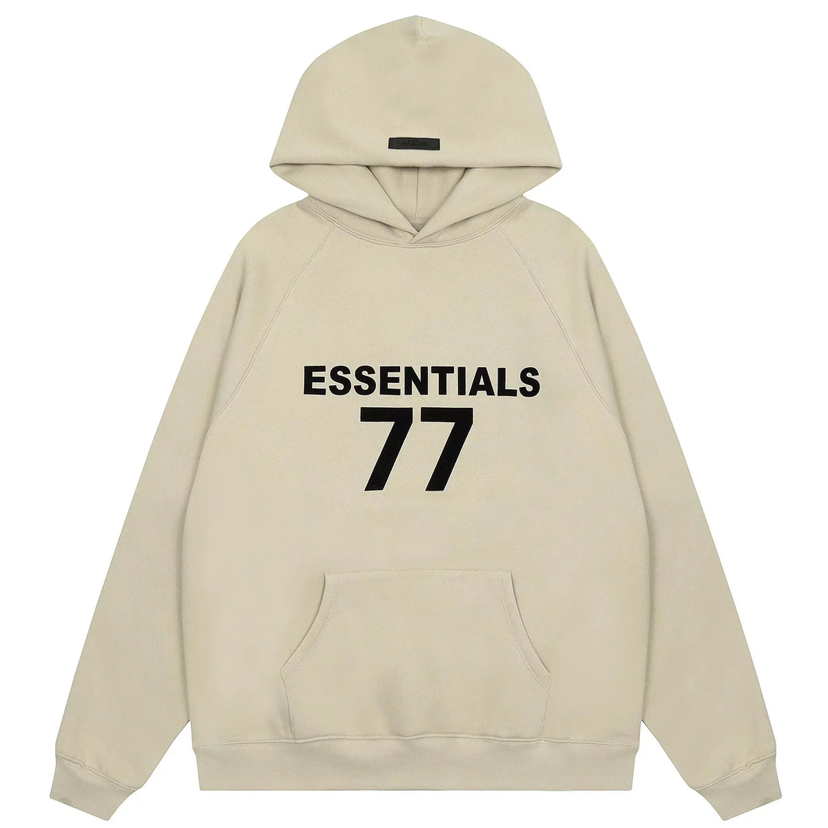 Fear of God Essentials 77 Jersey Pullover Hoodie Sand