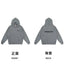 Fear of God Essentials Front & Back Logo Hoodie & Sweatpants Set Dark Heather Grey