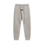Fear of God Essentials Double Line Hoodie & Sweatpants Set Silver Grey