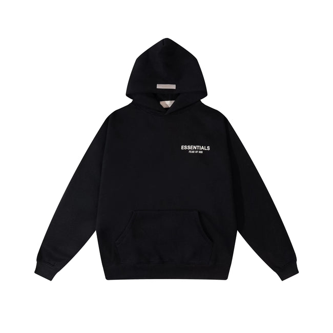 Fear of God Essentials Small Logo Hoodie & Sweatpants Set Black Hover Image