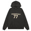 Fear of God Essentials 77 Jersey Pullover Hoodie Black