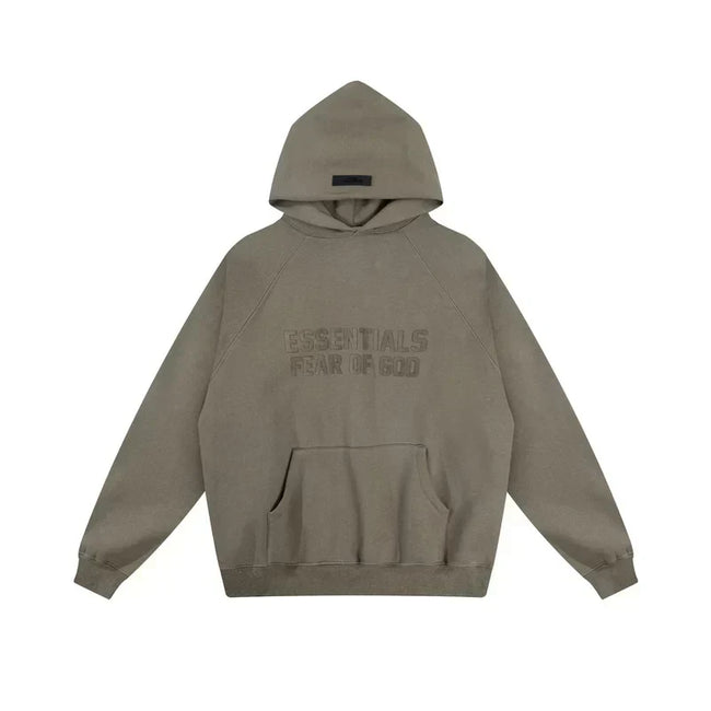 Fear of God Essentials Double Line Hoodie & Sweatpants Set Taupe Main Image