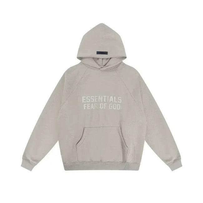 Fear of God Essentials Double Line Hoodie & Sweatpants Set Silver Grey Main Image